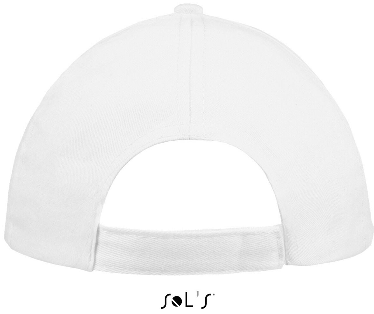 SOL'S BUZZ - FIVE PANEL CAP - White - Additional