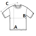 ULTRA COTTON™ ADULT T-SHIRT - White size chart