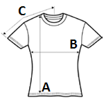 SOFTSTYLE® MIDWEIGHT WOMEN'S T-SHIRT - White size chart