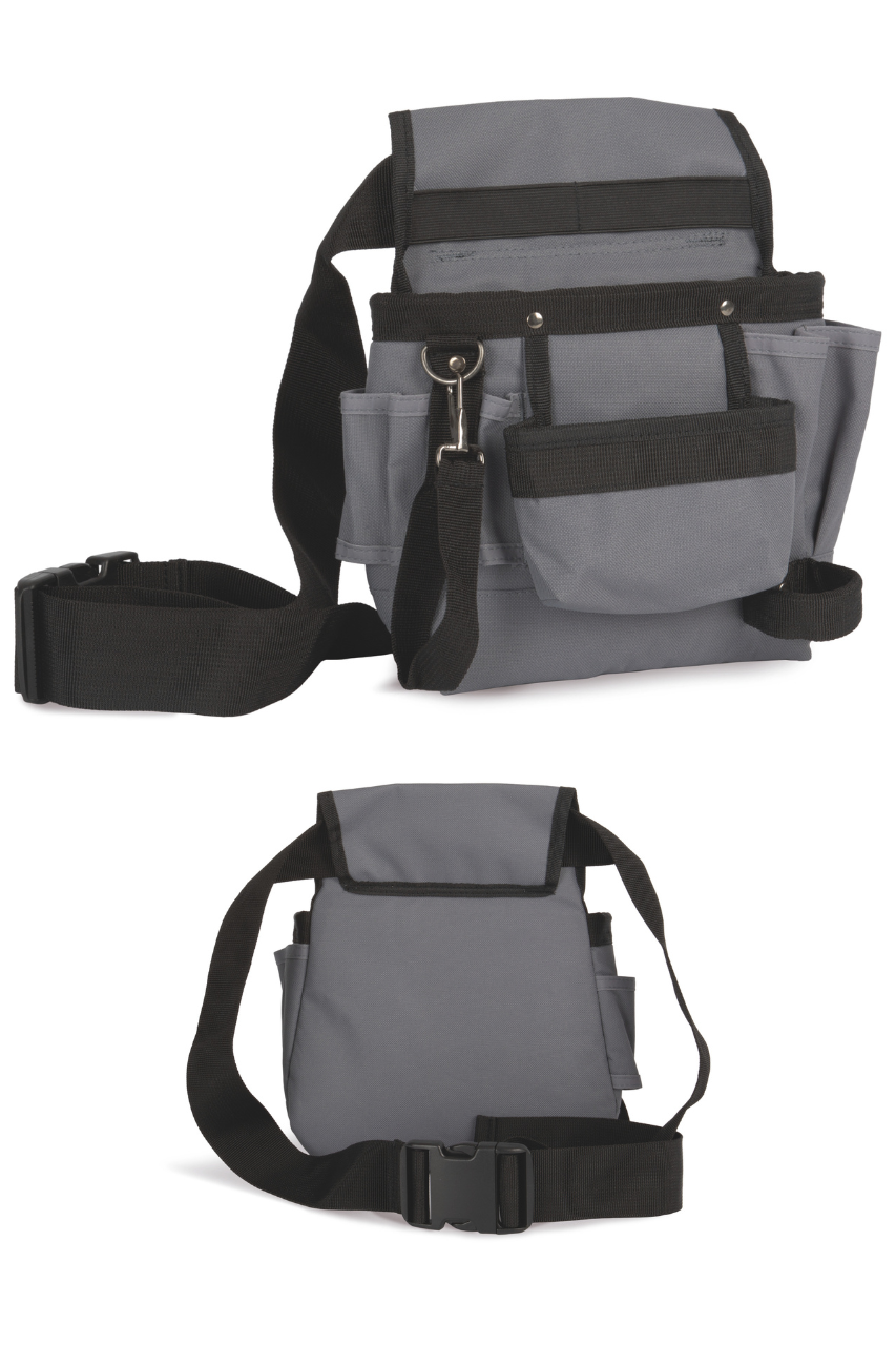 TOOL BAG WITH BELT - Full Grey - modelimageurl