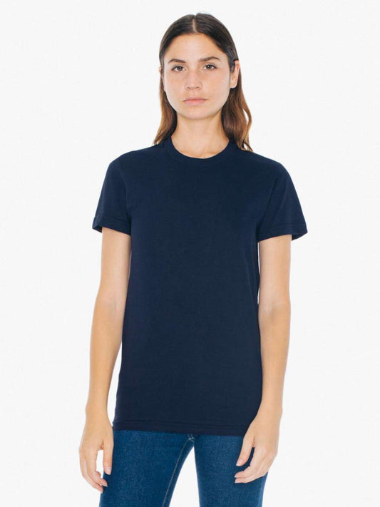 WOMEN'S FINE JERSEY SHORT SLEEVE T-SHIRT - Navy - Main