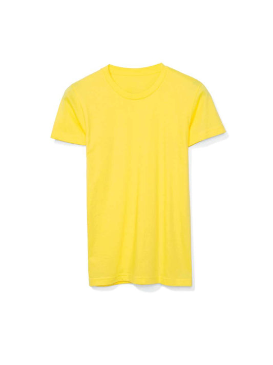 WOMEN'S FINE JERSEY SHORT SLEEVE T-SHIRT - Sunshine - Main