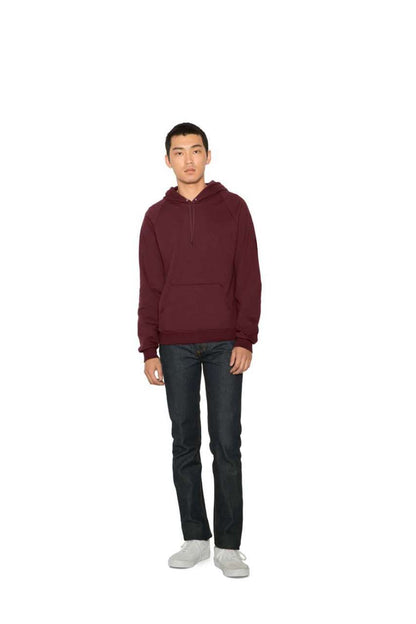 UNISEX CALIFORNIA FLEECE PULLOVER HOODED SWEATSHIRT - Heather Grey - Additional