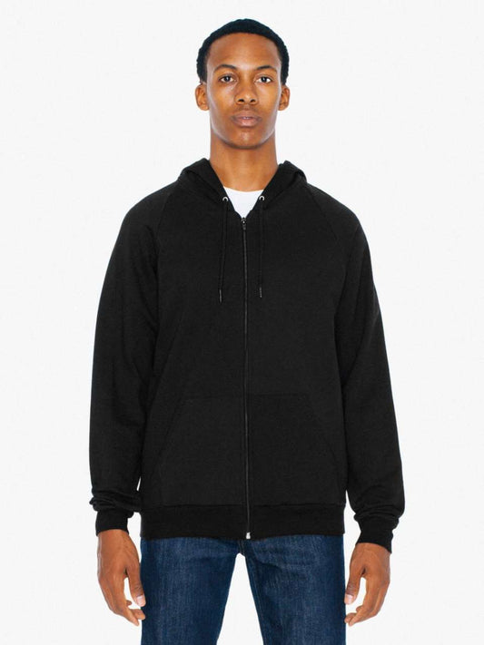 UNISEX CALIFORNIA FLEECE ZIP HOODED SWEATSHIRT - Black - Main