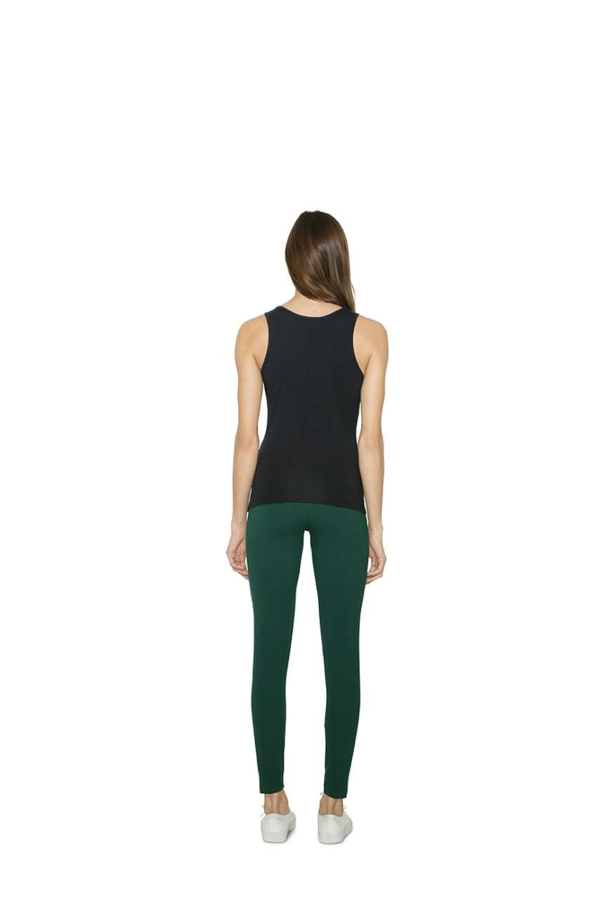 WOMEN'S COTTON SPANDEX TANK TOP - Coral - Additional