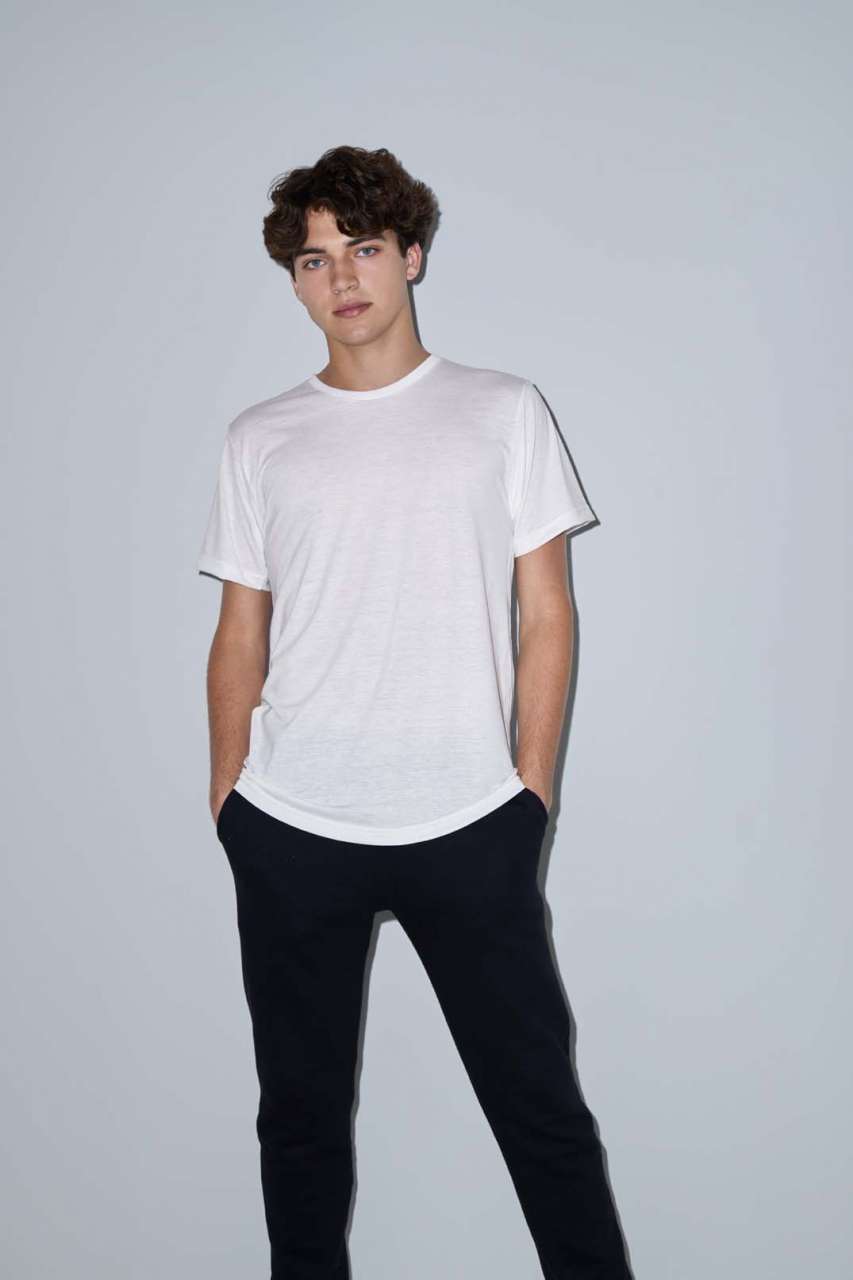 UNISEX SUBLIMATION SHORT SLEEVE T-SHIRT - White - Additional