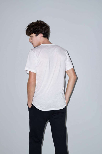 UNISEX SUBLIMATION SHORT SLEEVE T-SHIRT - White - Additional