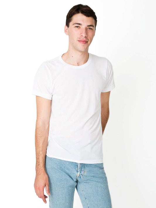 UNISEX SUBLIMATION SHORT SLEEVE T-SHIRT - White - Main