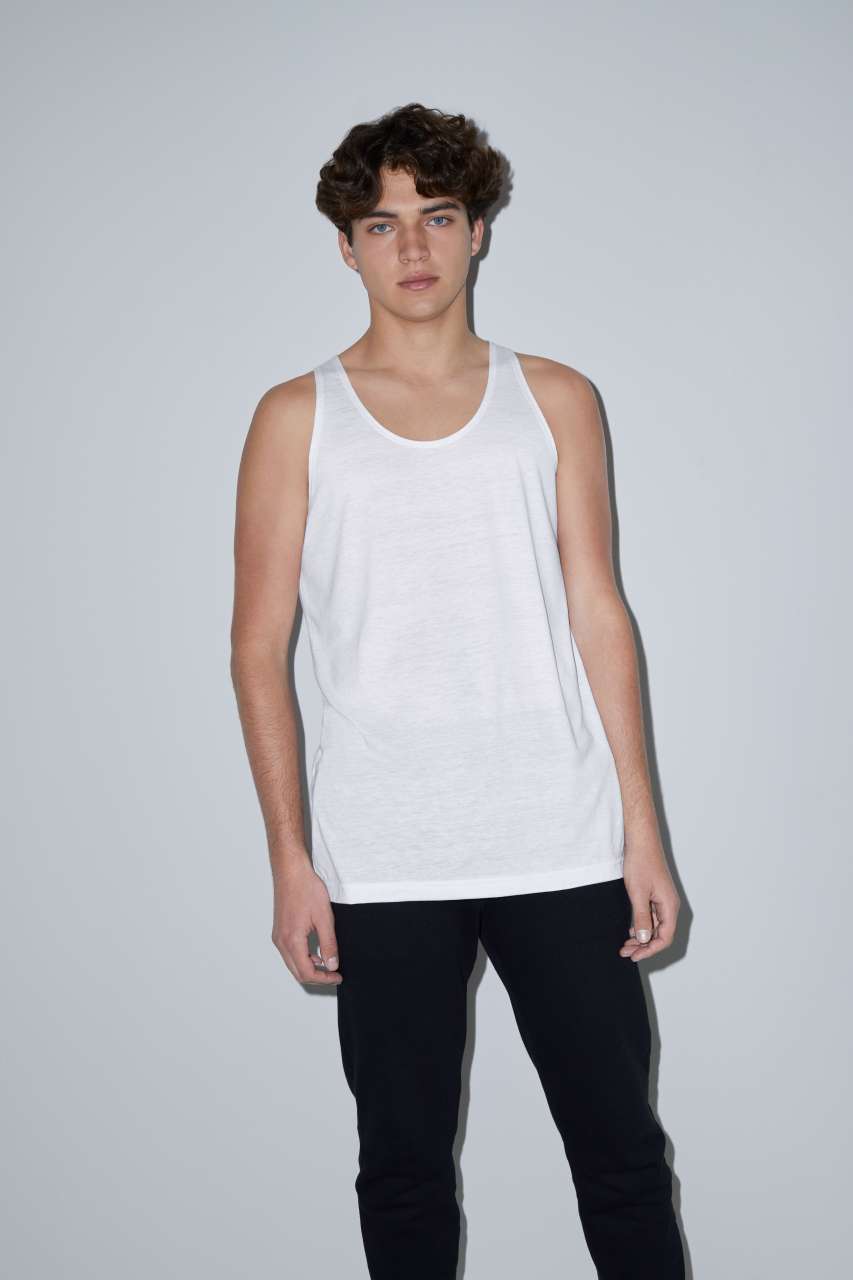 UNISEX SUBLIMATION TANK - White - Model