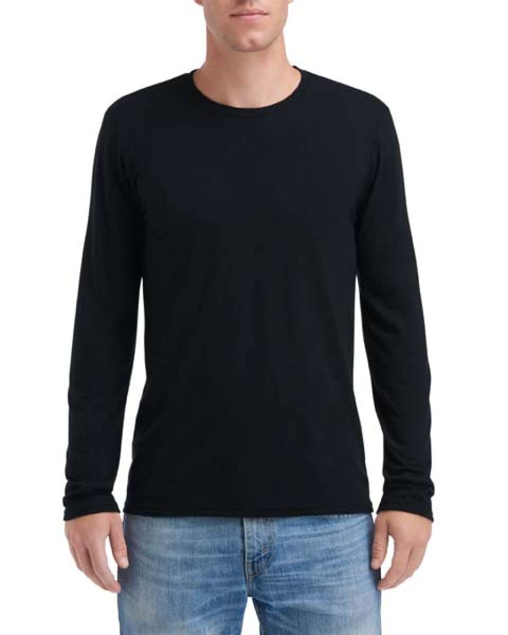 ADULT TRI-BLEND LONG SLEEVE TEE - Heather Graphite - Additional