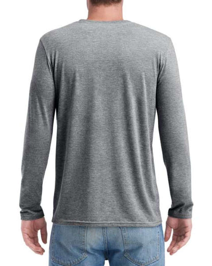 ADULT TRI-BLEND LONG SLEEVE TEE - Heather Graphite - Additional