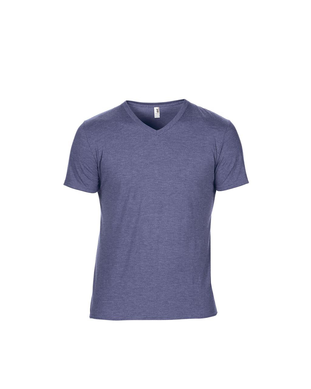 ADULT TRI-BLEND V-NECK TEE - Color Image