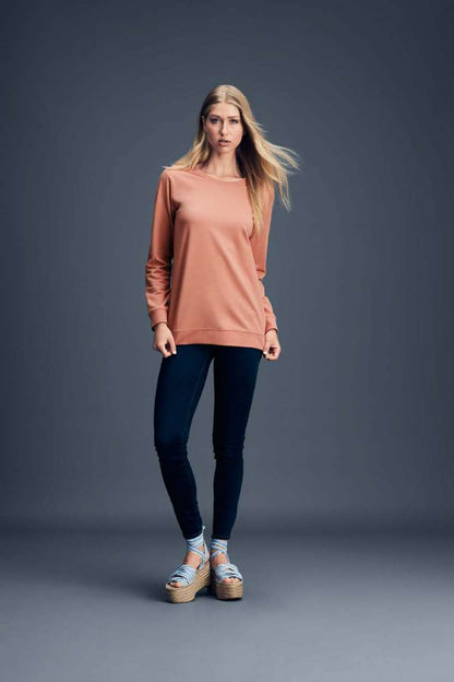 UNISEX LIGHT TERRY CREW - Black - Additional