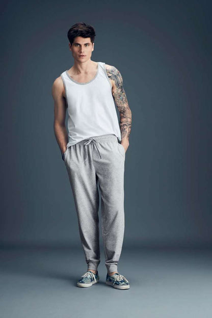 UNISEX LIGHT TERRY JOGGER - Heather Graphite - Additional