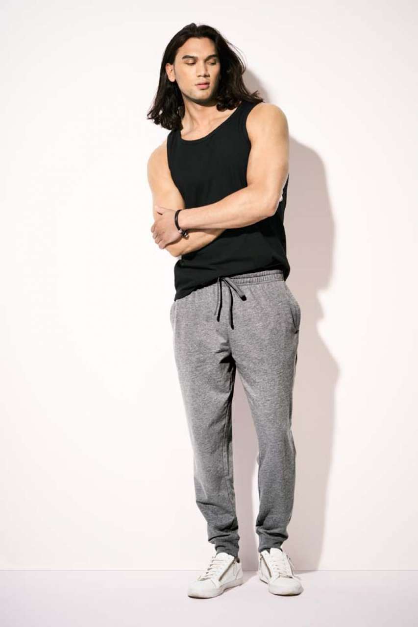 UNISEX LIGHT TERRY JOGGER - Heather Graphite - Additional