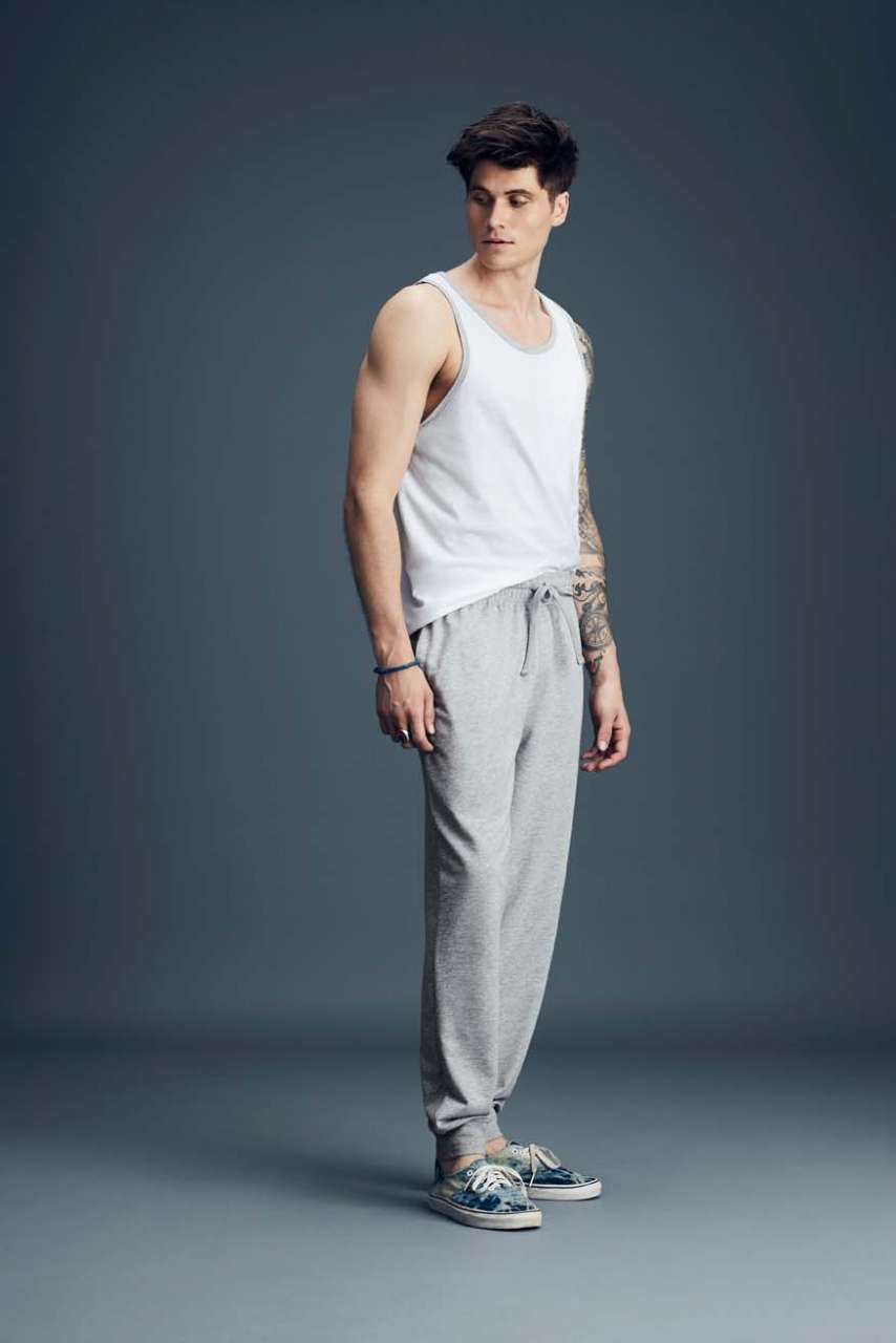 UNISEX LIGHT TERRY JOGGER - Heather Graphite - Additional
