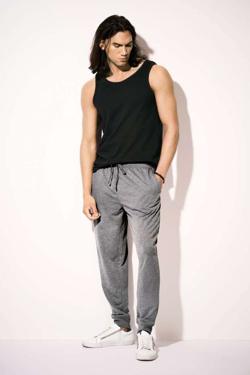 UNISEX LIGHT TERRY JOGGER - Heather Graphite - Additional