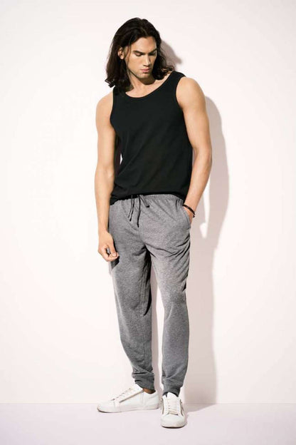 UNISEX LIGHT TERRY JOGGER - Heather Graphite - Additional