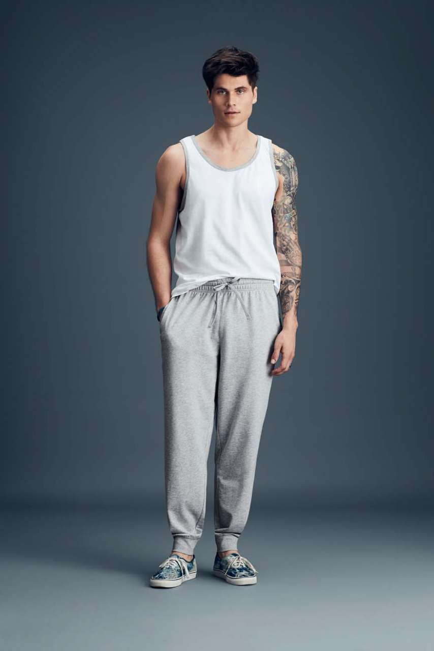 UNISEX LIGHT TERRY JOGGER - Heather Graphite - Additional