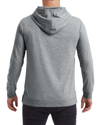 UNISEX LIGHT TERRY HOOD - Heather Graphite - Additional