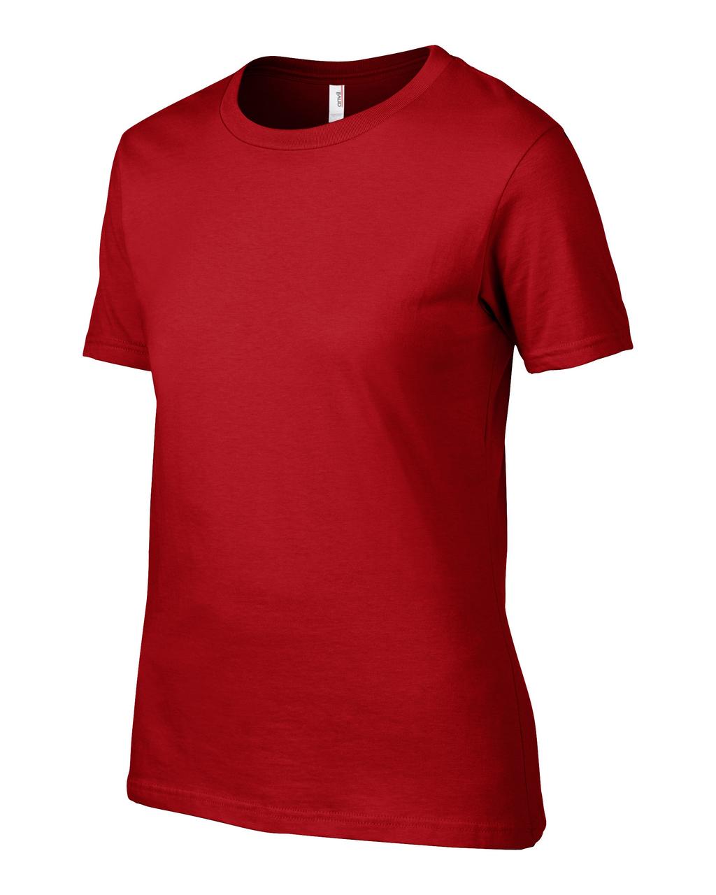 WOMEN'S LIGHTWEIGHT TEE - Red - Additional