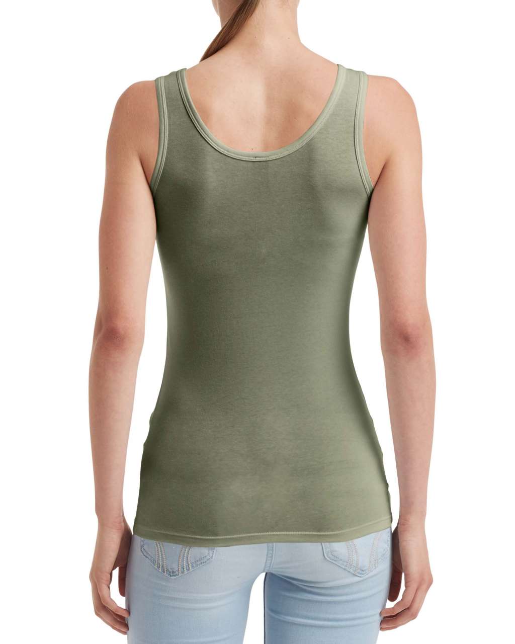 WOMEN'S STRETCH TANK - City Green - Additional