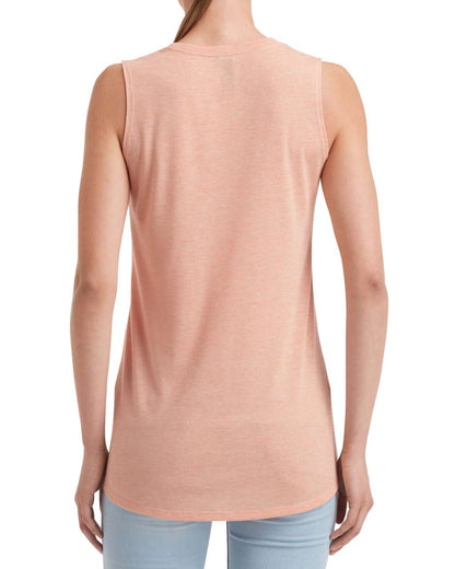 WOMEN'S FREEDOM SLEEVELESS TEE - Dusty Rose - Additional