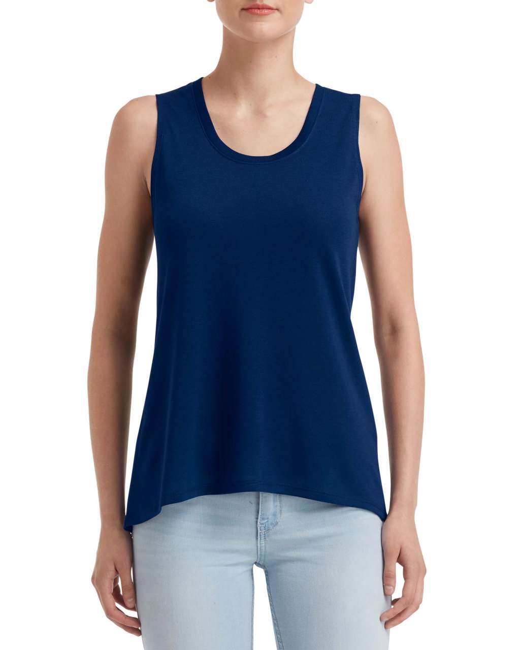 WOMEN'S FREEDOM SLEEVELESS TEE - Navy - Main