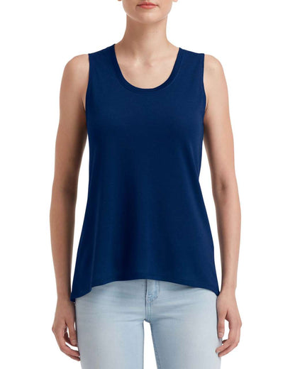 WOMEN'S FREEDOM SLEEVELESS TEE - Navy - Main