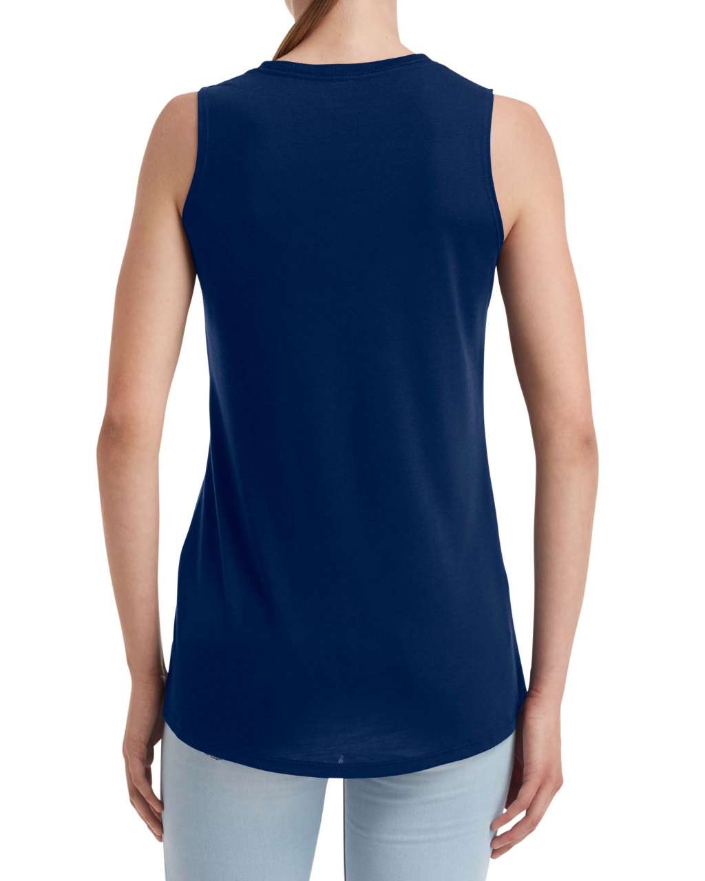 WOMEN'S FREEDOM SLEEVELESS TEE - Navy - Additional
