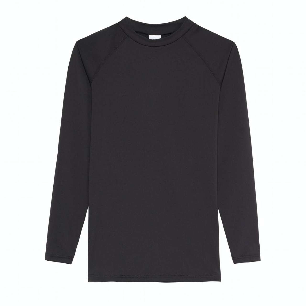 MEN'S COOL LONG SLEEVE BASE LAYER - Jet Black - Main