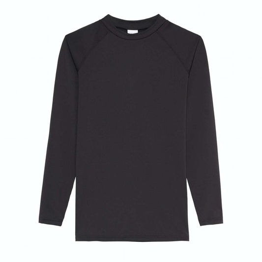 MEN'S COOL LONG SLEEVE BASE LAYER - Jet Black - Main