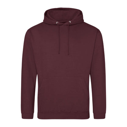 COLLEGE HOODIE - Burgundy Smoke - Main