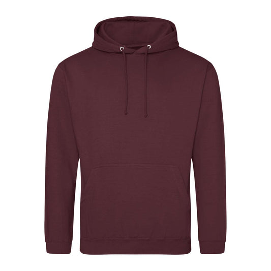COLLEGE HOODIE - Burgundy Smoke - Main