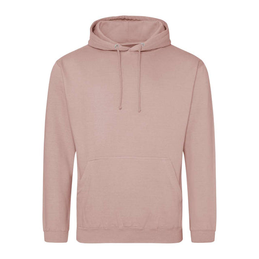 COLLEGE HOODIE - Dusty Pink - Main