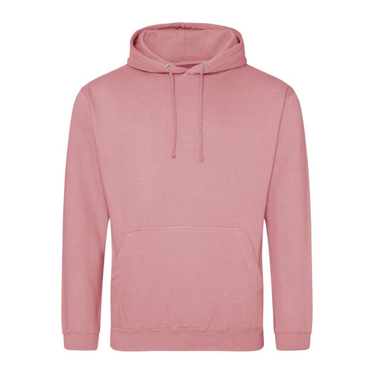 COLLEGE HOODIE - Dusty Rose - Main