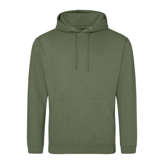 COLLEGE HOODIE - Earthy Green - Main