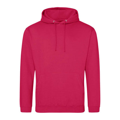 COLLEGE HOODIE - Lipstick Pink - Main