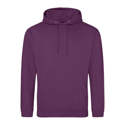 COLLEGE HOODIE - Plum - Main