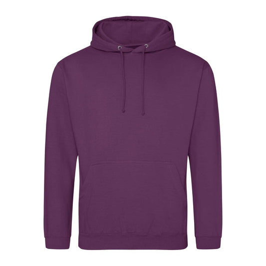 COLLEGE HOODIE - Plum - Main