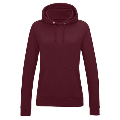 WOMEN'S COLLEGE HOODIE - Burgundy - Main