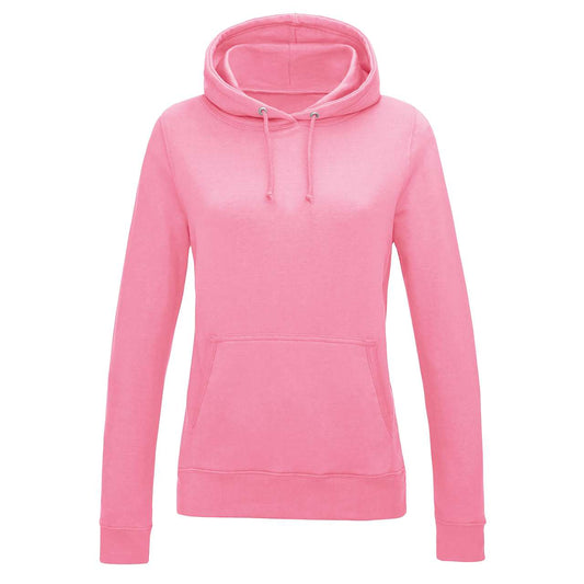 WOMEN'S COLLEGE HOODIE - Candyfloss Pink - Main