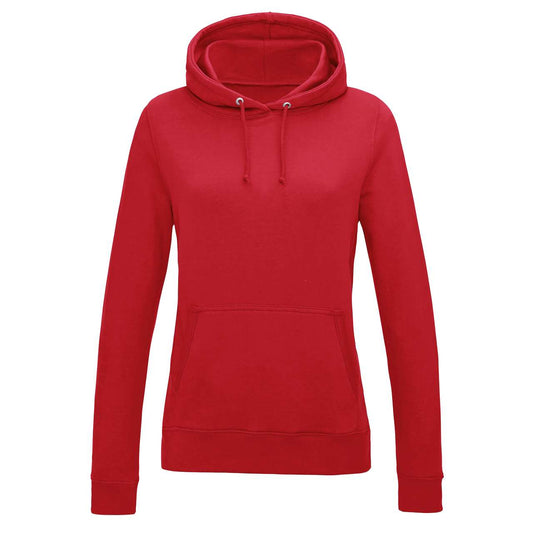 WOMEN'S COLLEGE HOODIE - Fire Red - Main