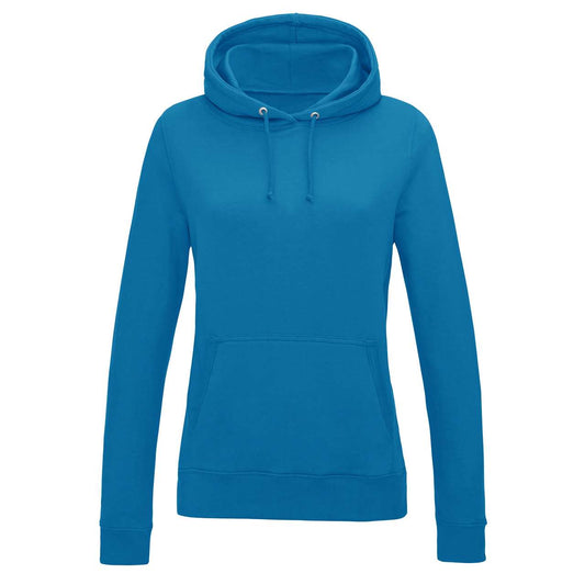 WOMEN'S COLLEGE HOODIE - Sapphire Blue - Main