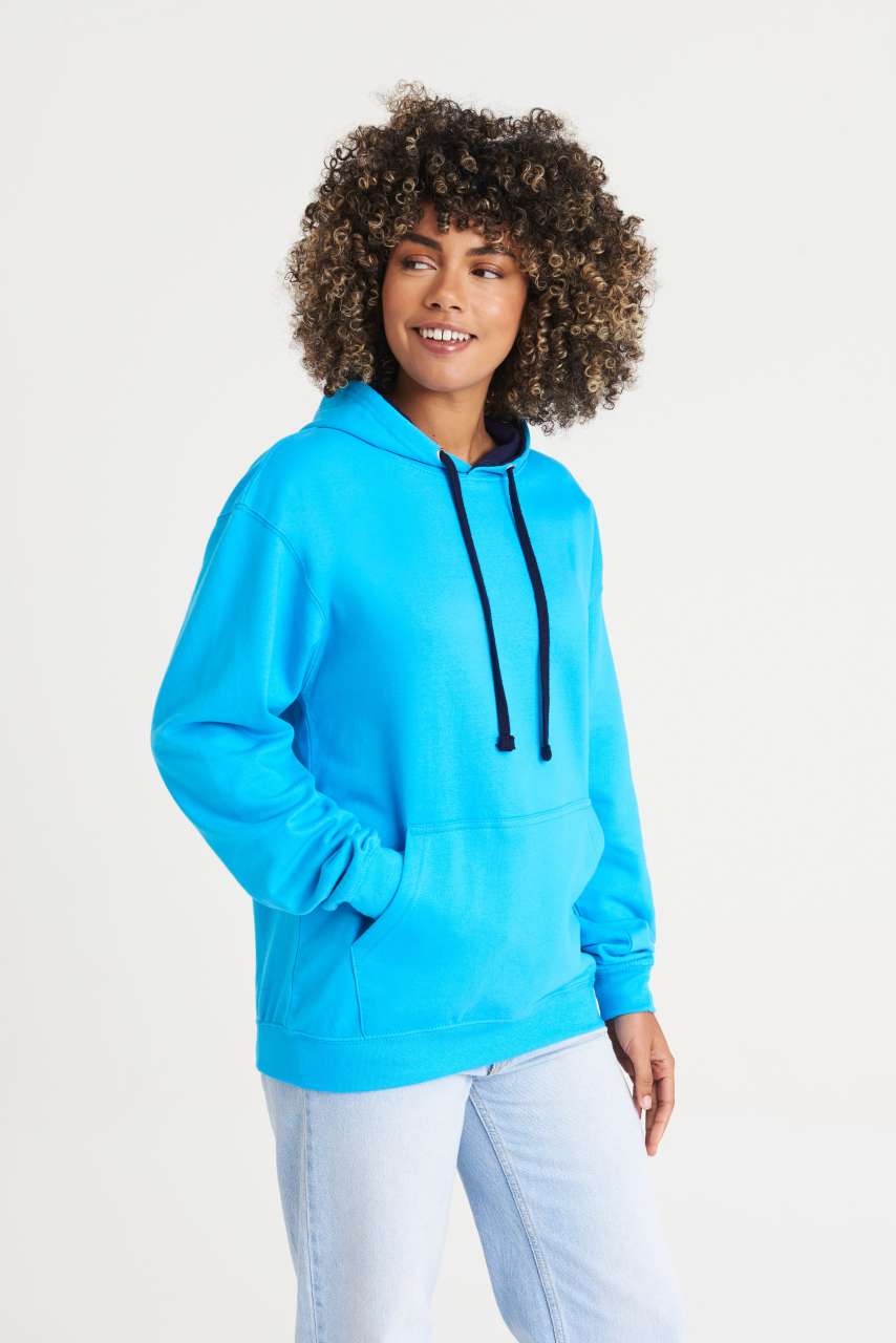 VARSITY HOODIE - Arctic White/French Navy - Additional