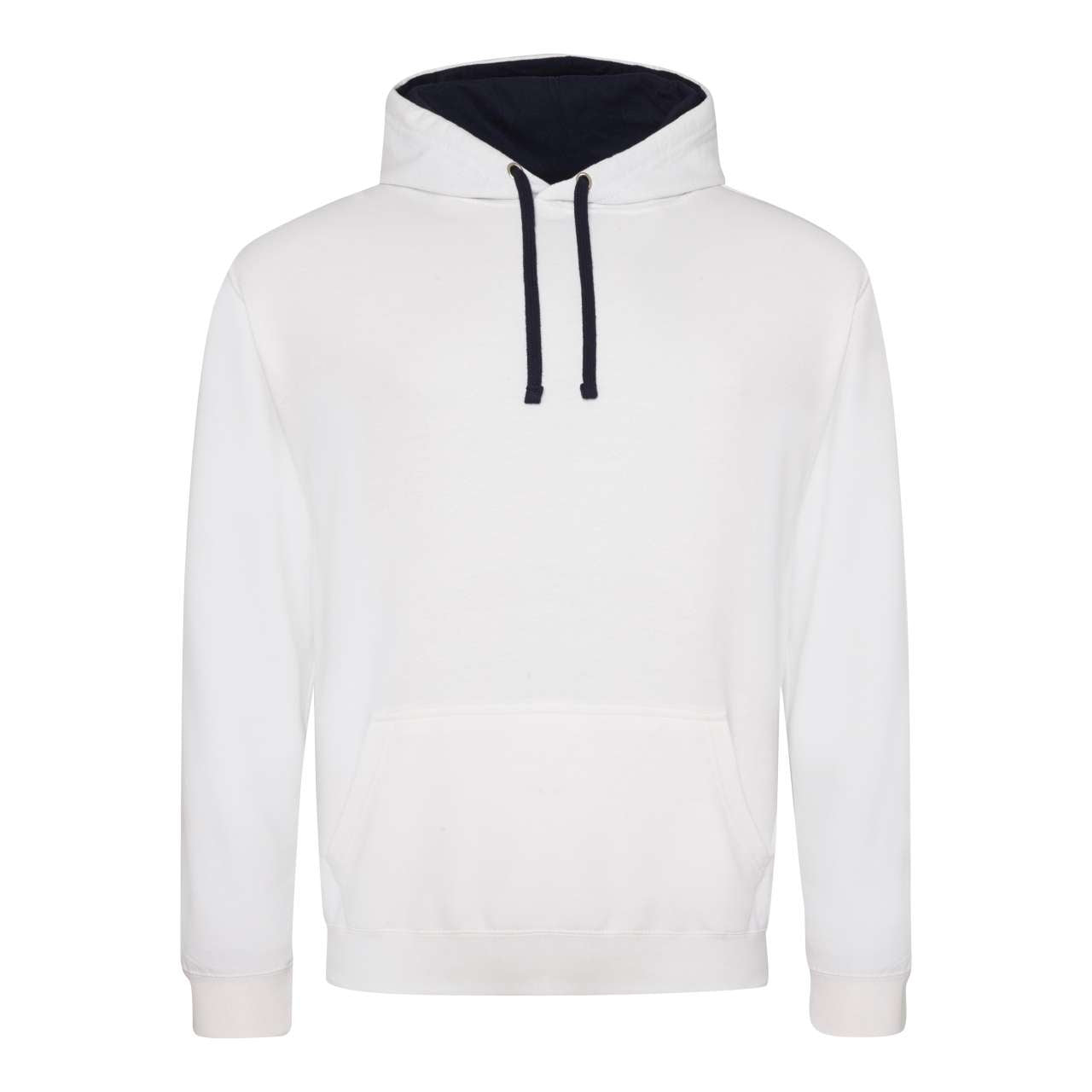 VARSITY HOODIE - Arctic White/French Navy - Main