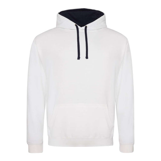 VARSITY HOODIE - Arctic White/French Navy - Main