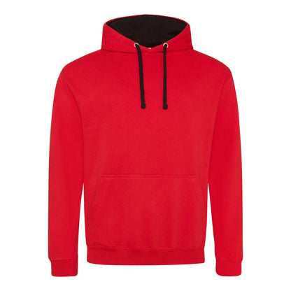 VARSITY HOODIE - Fire Red/Jet Black - Main