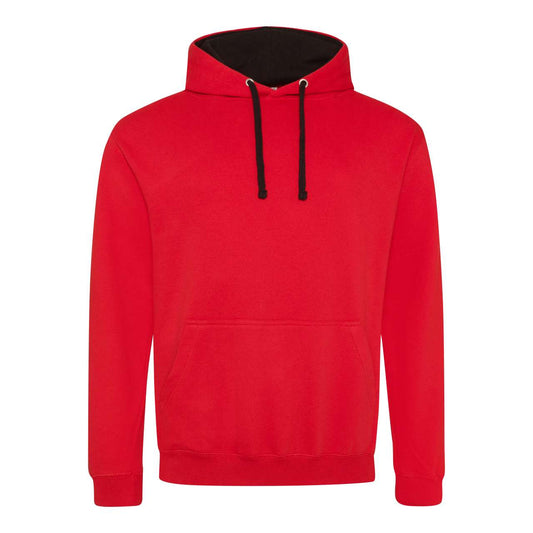 VARSITY HOODIE - Fire Red/Jet Black - Main
