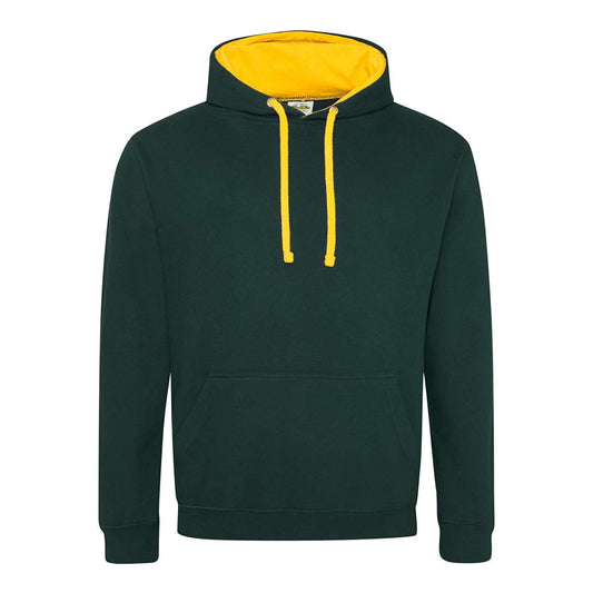 VARSITY HOODIE - Forest Green/Gold - Main